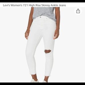 Levi’s 721 High Rise Skinny Jeans